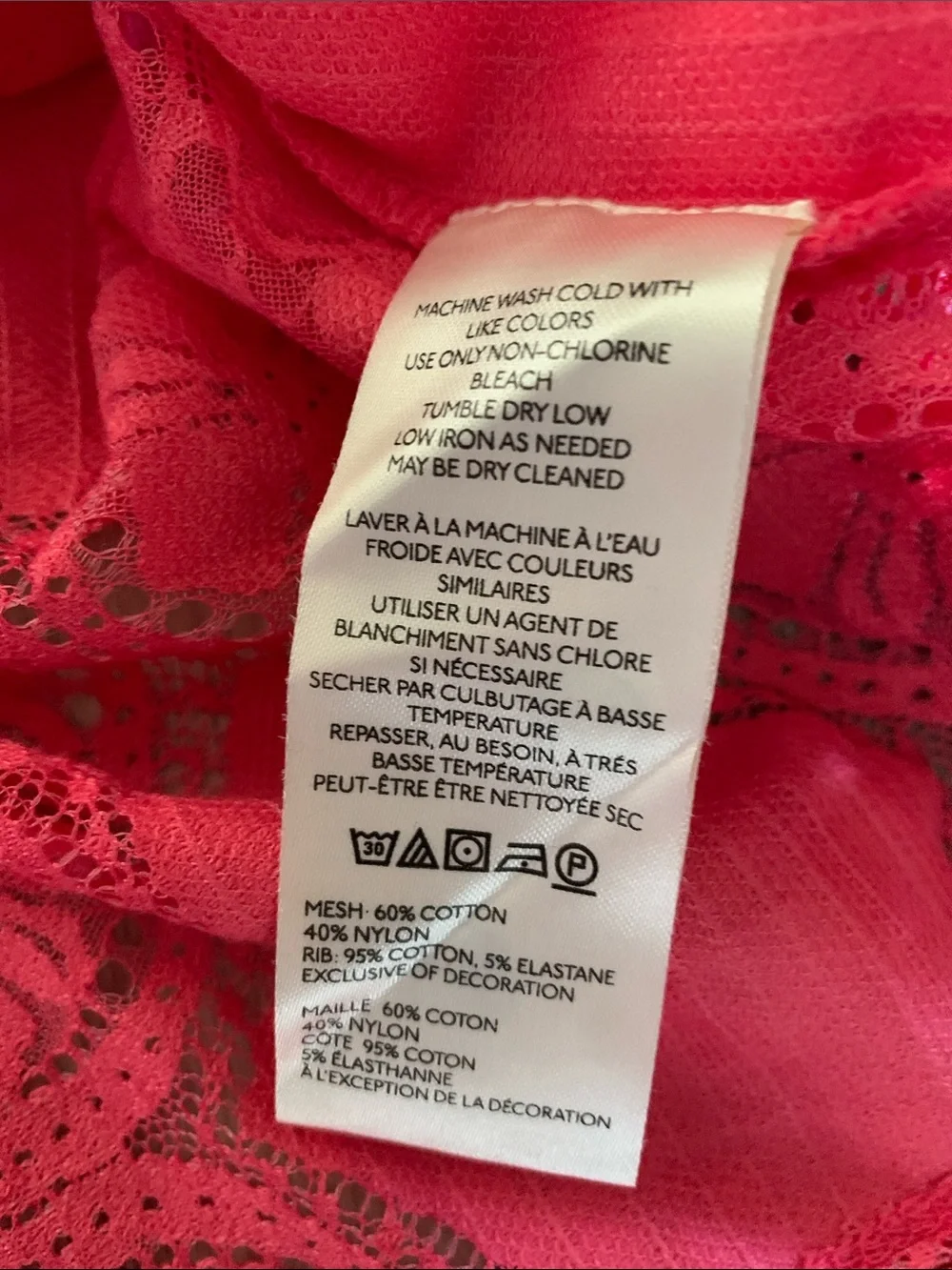 Free People Jae knit long sleeve tee NWT Rouge Cheeks Pink Red